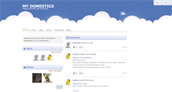 Desktop Screenshot of mydomestics.com